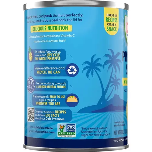 Pineapple Slices in 100% Pineapple Juice, 20 oz Can thumbnail 4