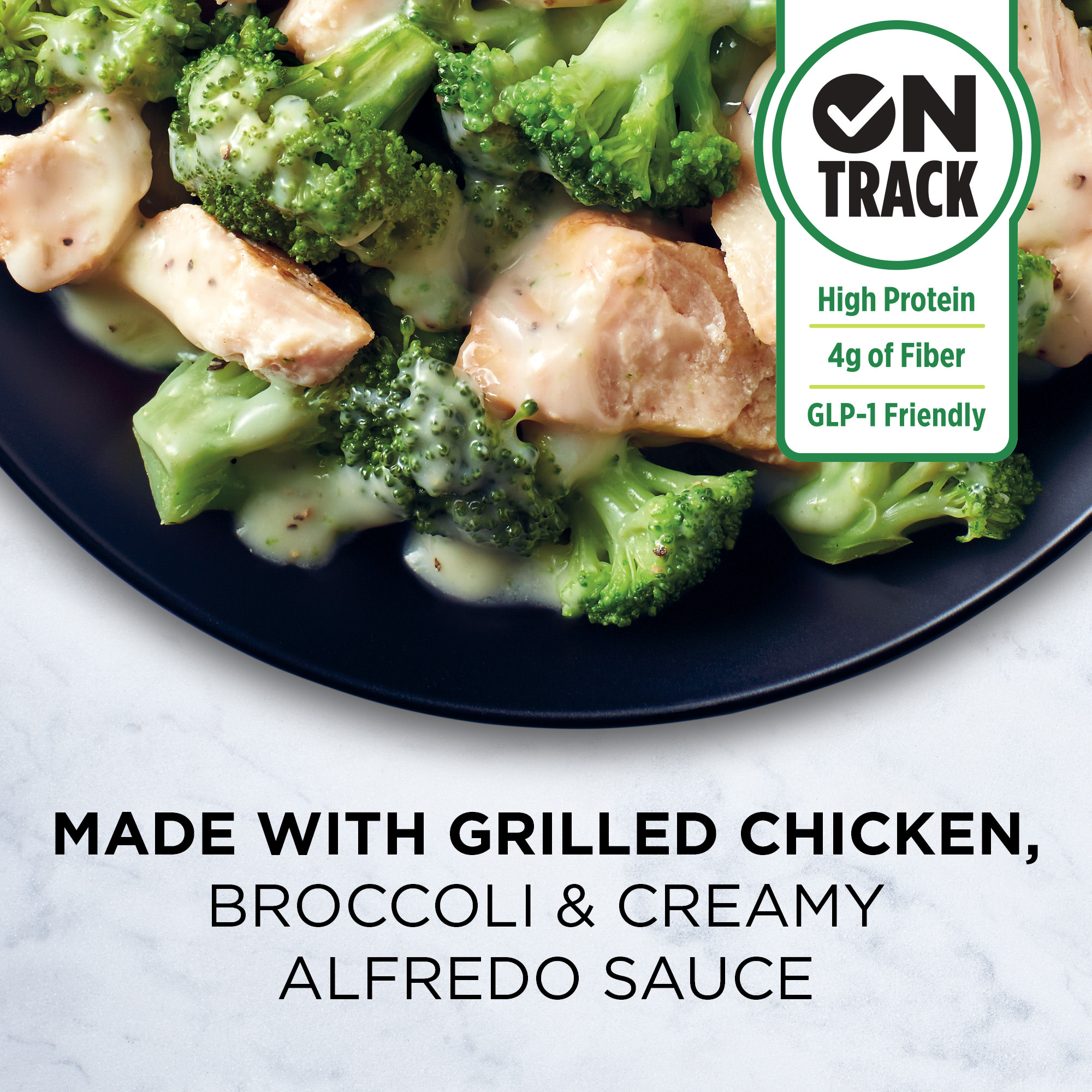 Healthy Choice Simply Steamers Grilled Chicken & Broccoli Alfredo, 9.15 oz (frozen) thumbnail 2