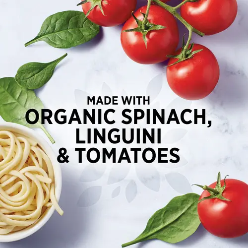 Healthy Choice Simply Steamers Creamy Spinach & Tomato Linguini Frozen Meal, 9 oz. Bowl thumbnail 2