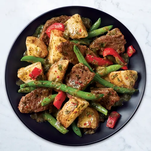 Healthy Choice Simply Steamers Beef Chimichurri Bowl, Frozen Meal, 9 oz (Frozen) thumbnail 4