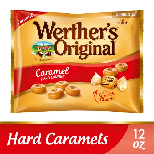 Werther's Original Hard Caramel Candy, 12 oz thumbnail 2