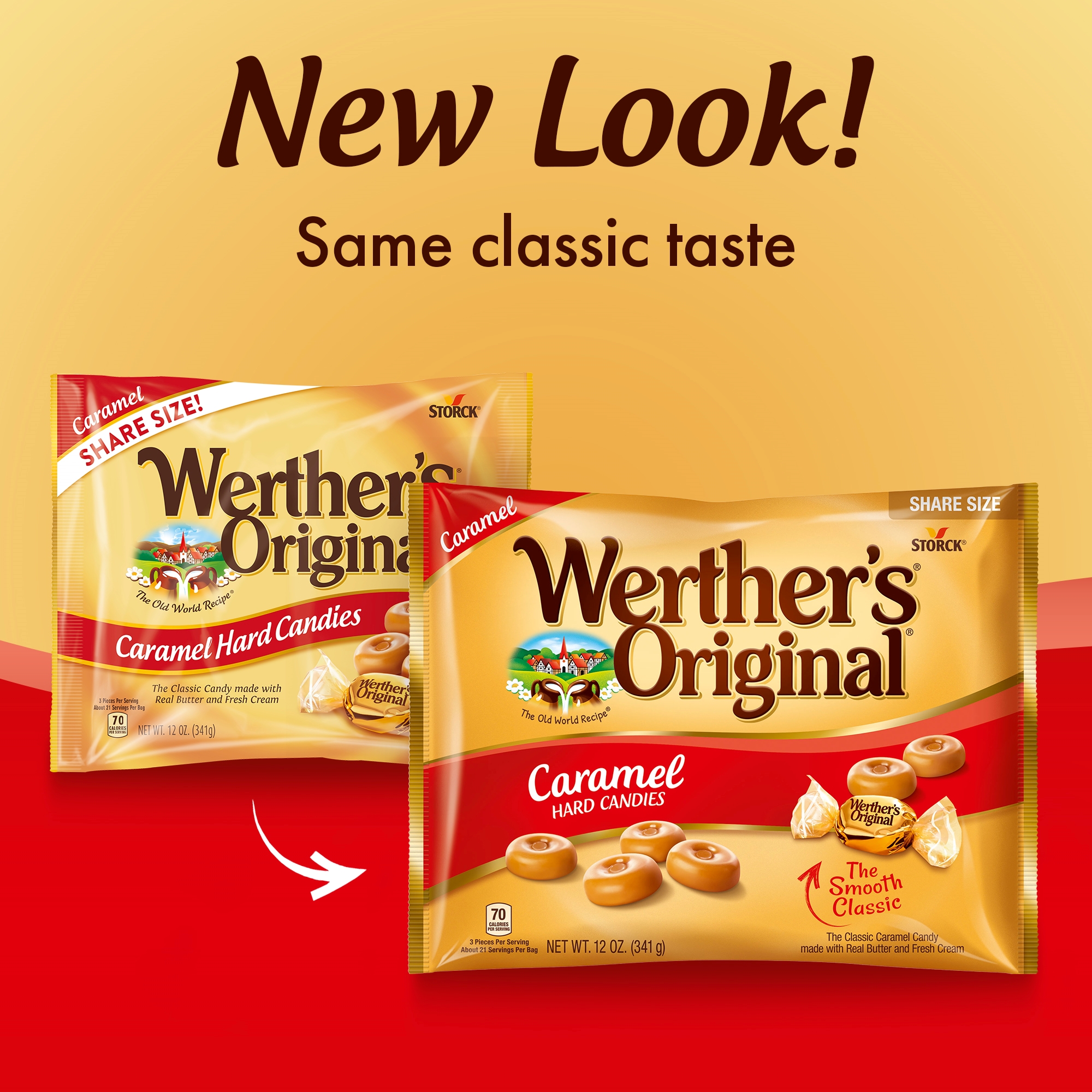 Werther's Original Hard Caramel Candy, 12 oz thumbnail 3