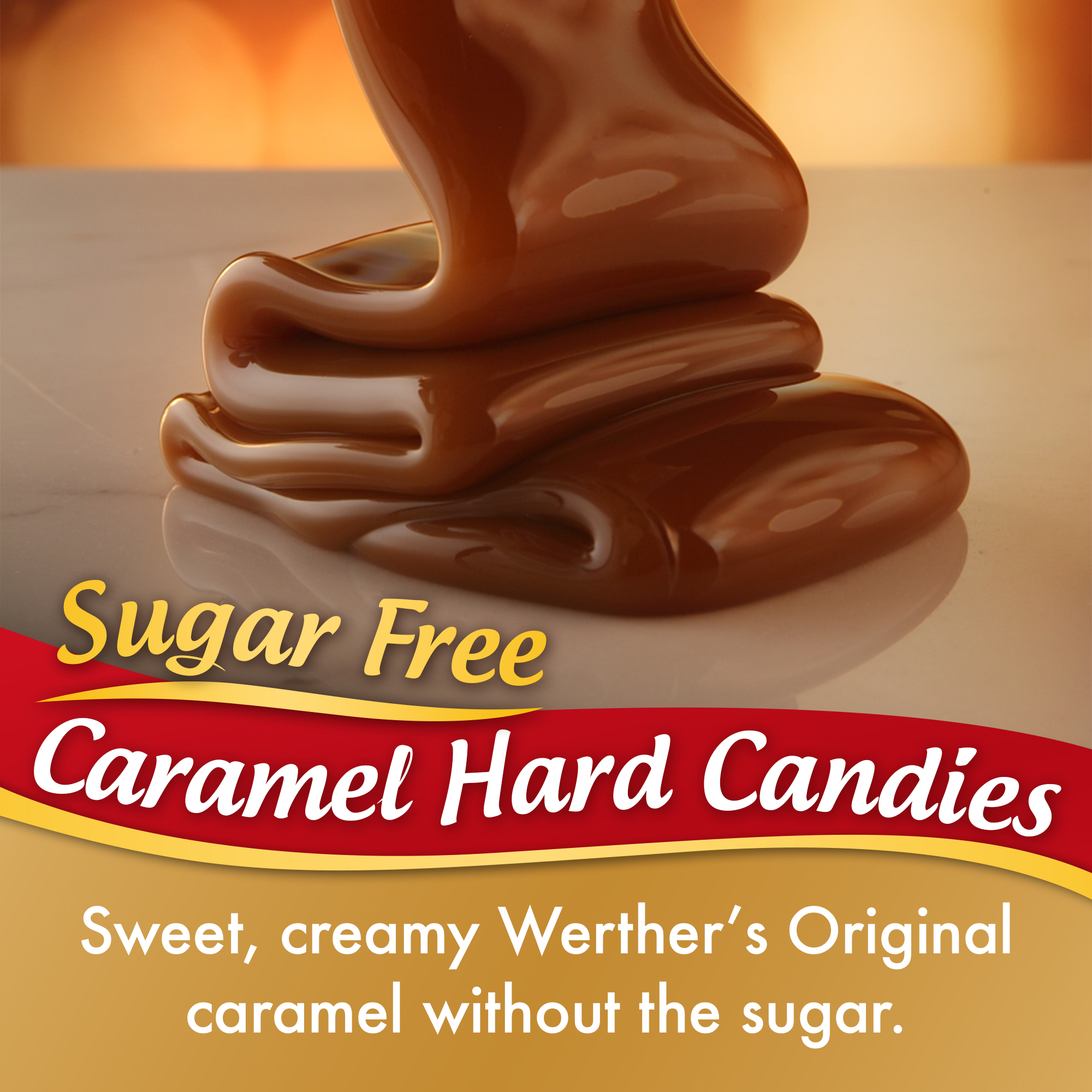 Werthers Original Hard Sugar Free Caramel Candy, 2.75 oz thumbnail 2