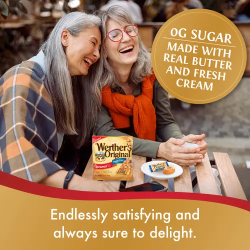 Werthers Original Hard Sugar Free Caramel Candy, 2.75 oz thumbnail 3