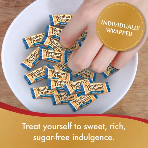 Werthers Original Hard Sugar Free Caramel Candy, 2.75 oz thumbnail 4