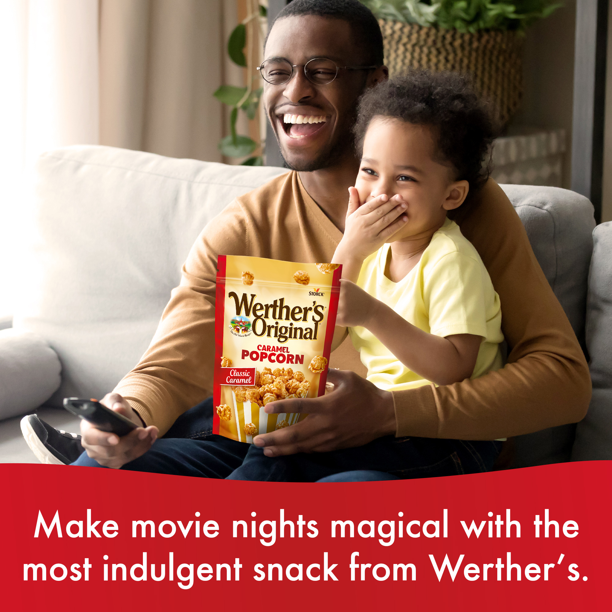 Werther's Original Caramel Popcorn, Classic Caramel, 5.29 oz thumbnail 3