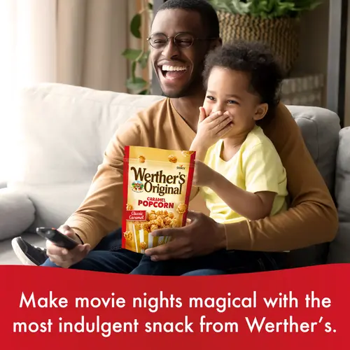 Werther's Original Caramel Popcorn, Classic Caramel, 5.29 oz thumbnail 3