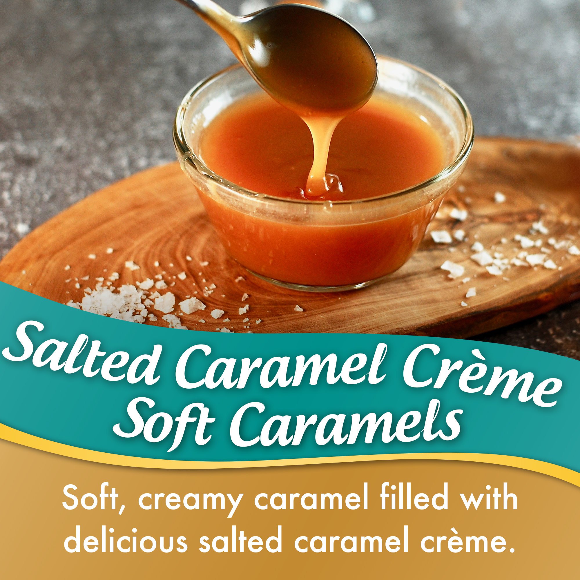 Wertherâ€™s Original Salted Caramel Creme Soft Caramels, 4.51 oz thumbnail 2