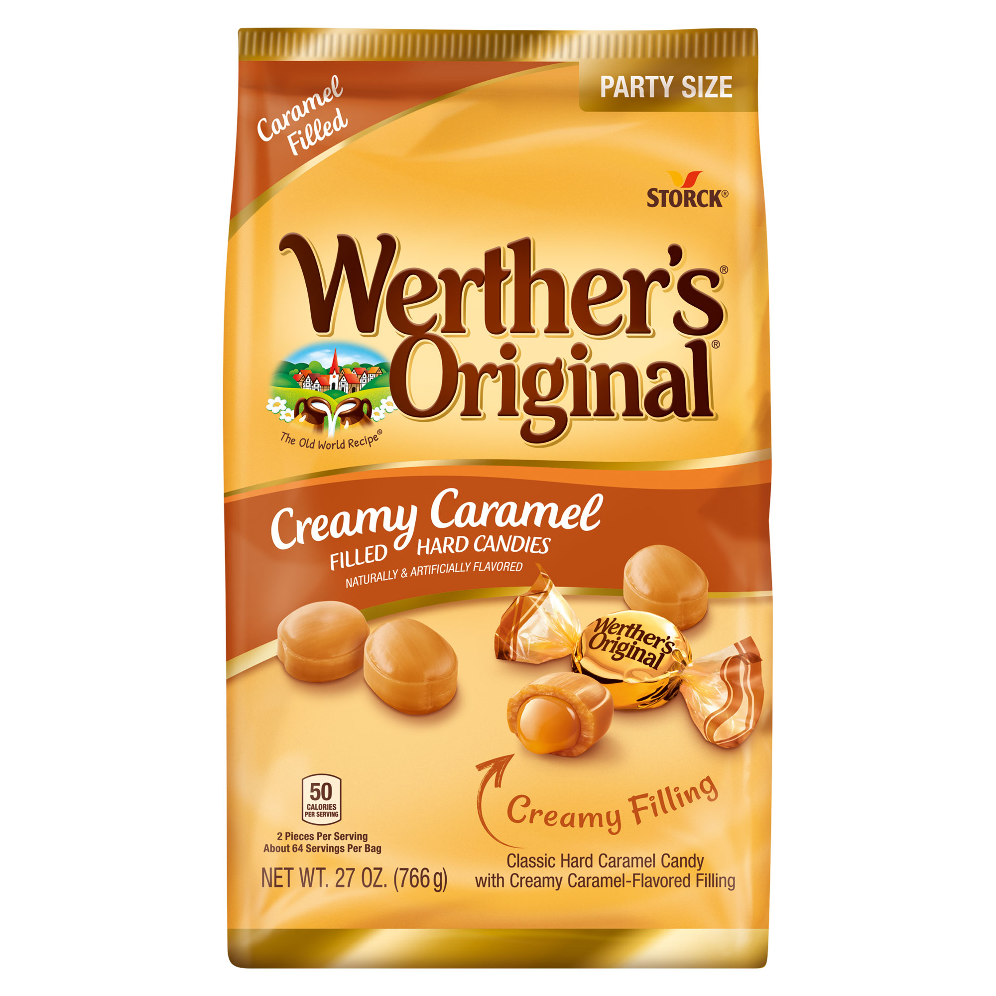 Werther's Original Creamy Caramel Filled Candy, 27 oz