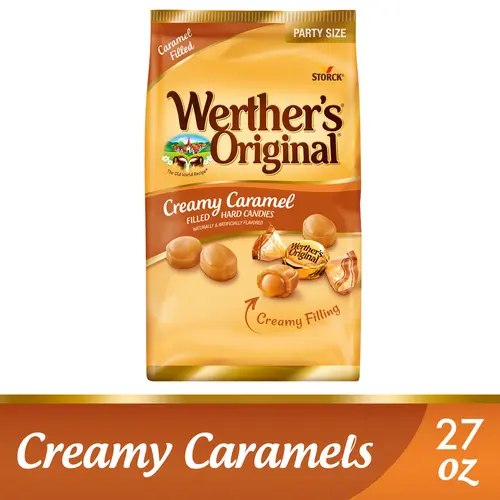 Werther's Original Creamy Caramel Filled Candy, 27 oz thumbnail 2