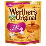 Werther's Original Individually Wrapped Soft Caramels, 10.8oz Sharing Size Bag