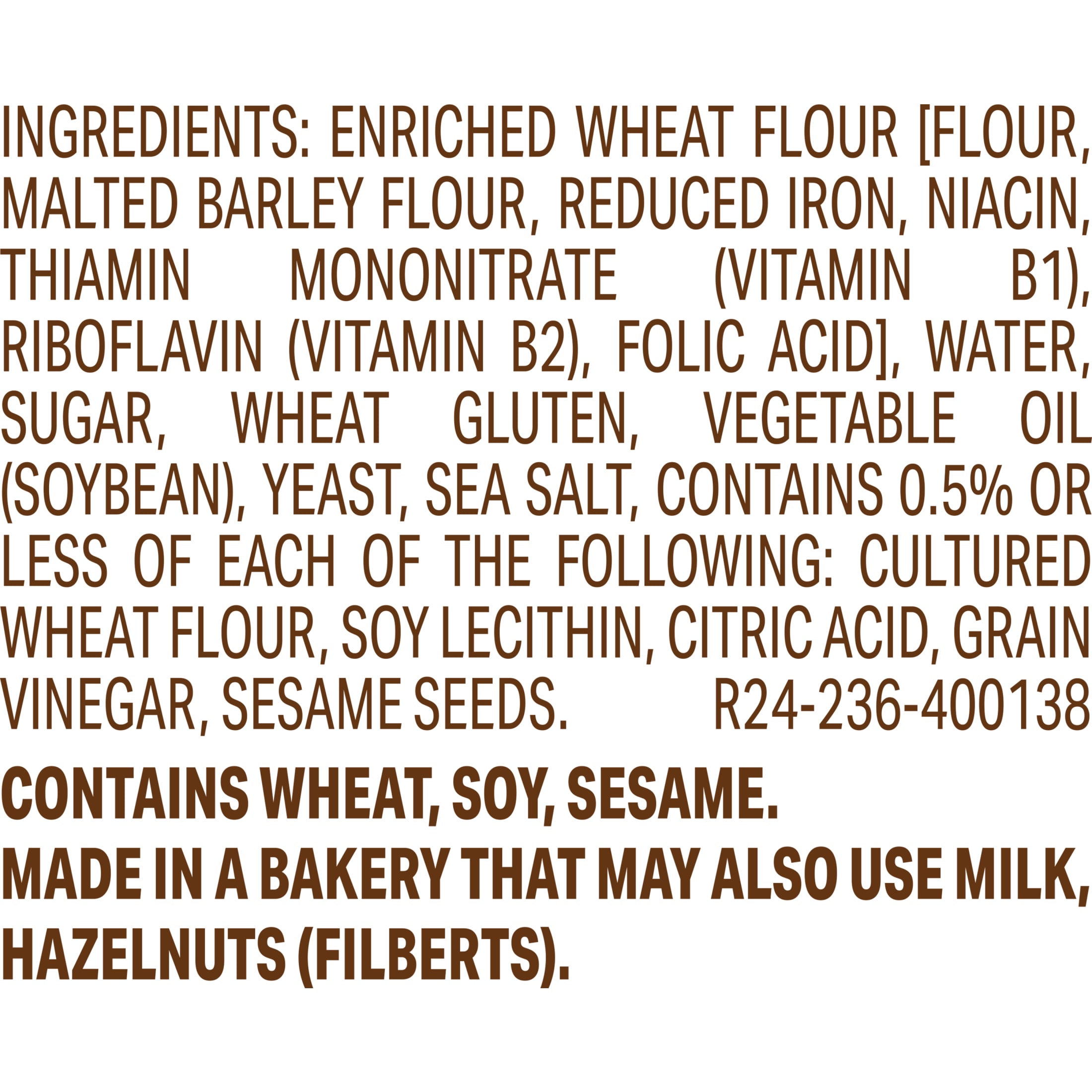 Sara Lee Artesano White Bakery Buns, 8 count, Hamburger Buns, 19 oz Bag thumbnail 4