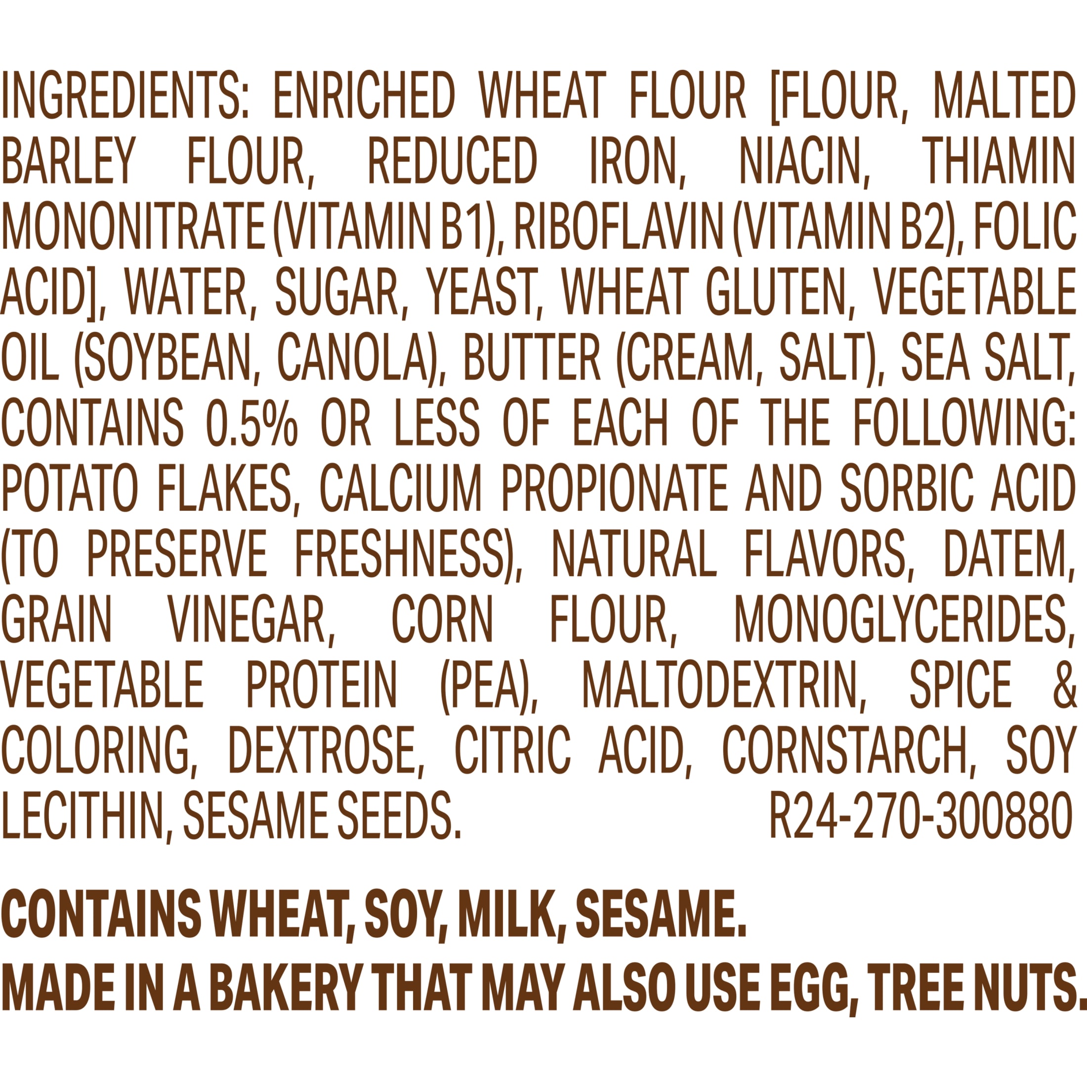 Sara Lee Artesano Brioche Buns, 8 count, Hamburger Buns, 16 oz Bag thumbnail 4