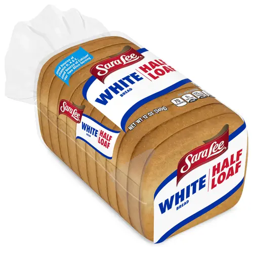 Sara Lee Half Loaf White Bread, 12 oz, Bread, Bag thumbnail 2