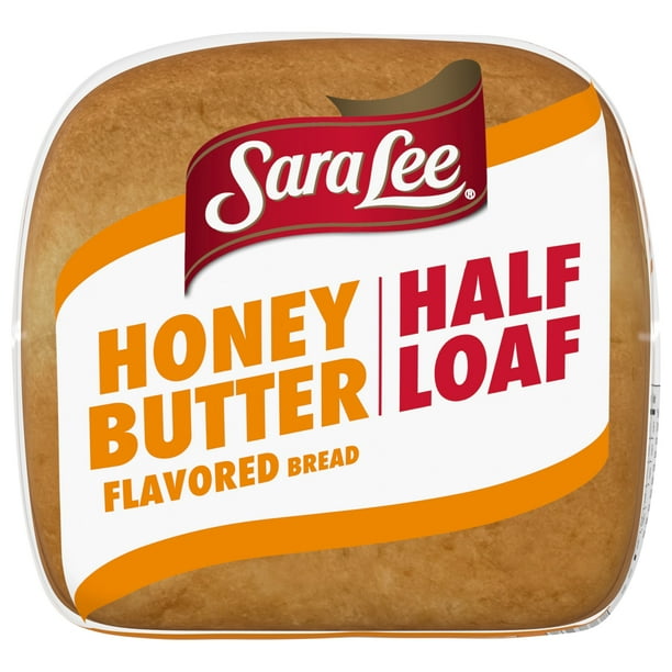 Sara Lee Honey Butter Half Loaf Bread, 12 oz, White Bread, Bag (Pack of 3) thumbnail 2