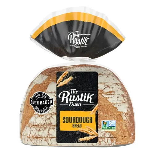 The Rustik Oven Sourdough Bread, 16 oz, Plain Sourdough Bread, Bag (Pack of 3)