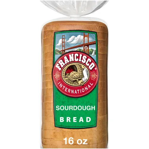 Francisco Sourdough Bread, 16 oz, Pre-sliced Sourdough Bread, Bag