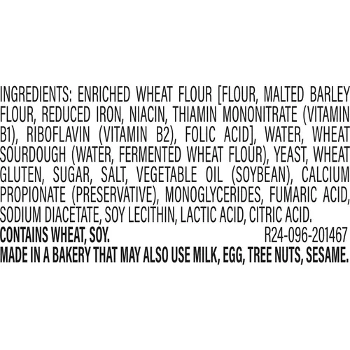 Francisco Sourdough Bread, 16 oz, Pre-sliced Sourdough Bread, Bag thumbnail 4