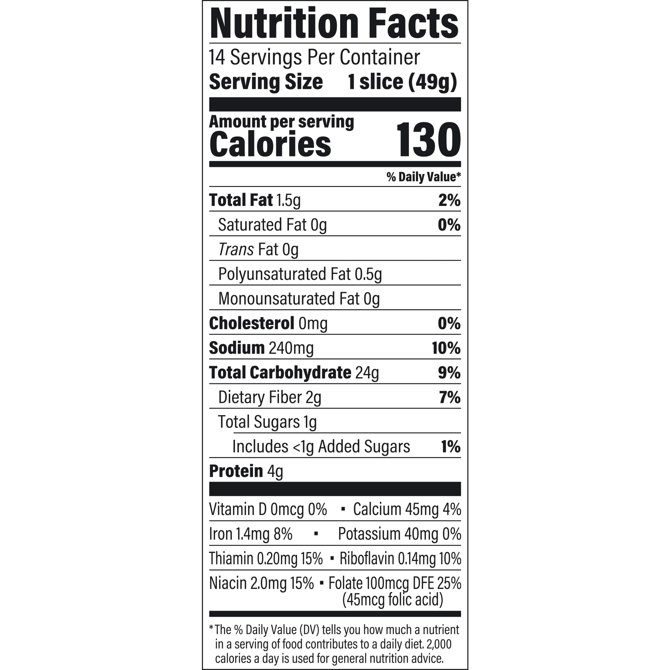 Francisco Extra Sourdough Bread, 24 oz, Plain Pre-sliced Sourdough Bread, Bag thumbnail 3