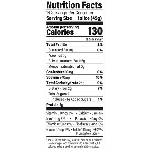 Francisco Extra Sourdough Bread, 24 oz, Plain Pre-sliced Sourdough Bread, Bag thumbnail 3