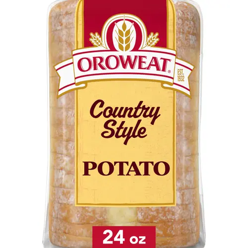 Oroweat Country Style Potato Bread, 24 oz, Potato Bread, Bag