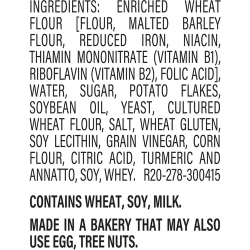 Oroweat Country Style Potato Bread, 24 oz, Potato Bread, Bag thumbnail 4