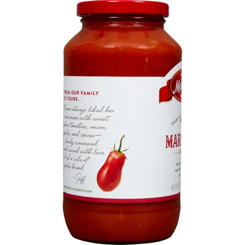 Mezzetta Family Recipes Marinara Sauce 24 fl oz Jar thumbnail 3