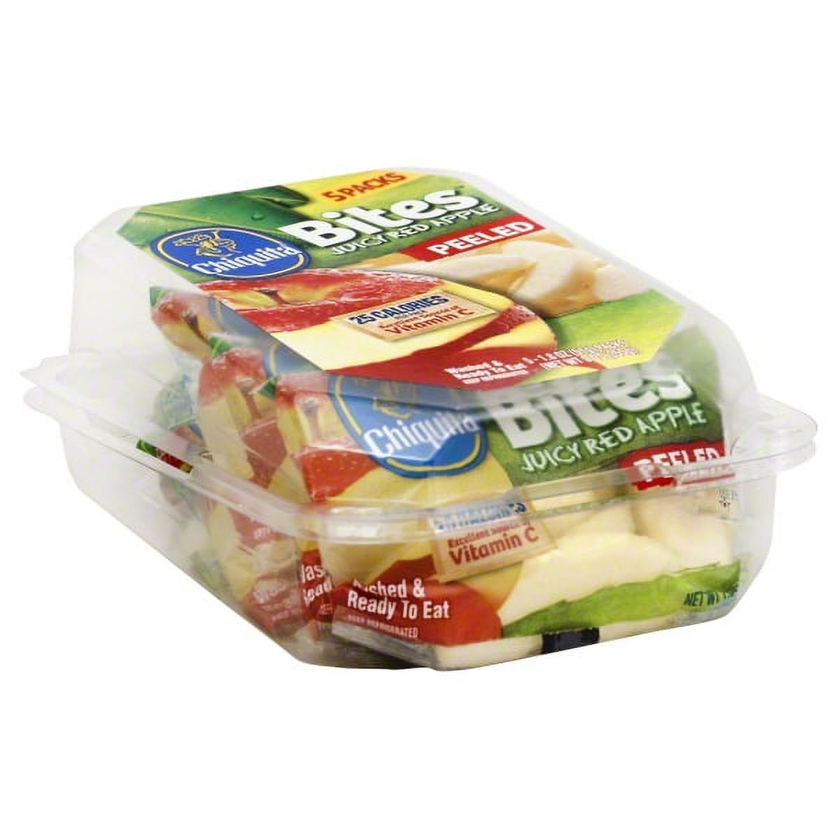 Chiquita Bites Peeled Juicy Red Apples, 1.8 oz, 5 count