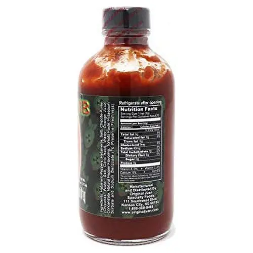 Da Bomb Beyond Insanity Hot Sauce, 4oz Bottle thumbnail 4