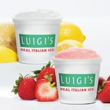 Luigi's Lemon & Strawberry Real Italian Ice 6 - 6 fl oz Cups thumbnail 3