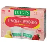 Luigi's Lemon & Strawberry Real Italian Ice 6 - 6 fl oz Cups thumbnail 4