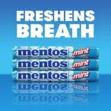 Mentos Chewy Mint Candy Roll, Fresh Mint Flavor, Peanut and Tree Nut Free, 1.32 oz thumbnail 4