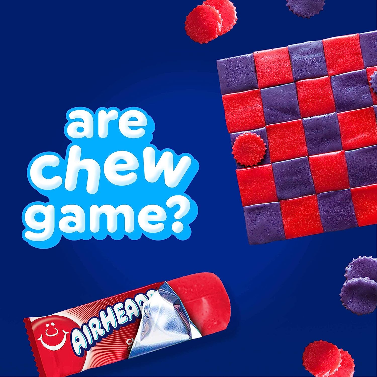 Airheads Candy Variety Bag, Individually Wrapped Assorted Fruit Mini Bars, 12 oz thumbnail 3