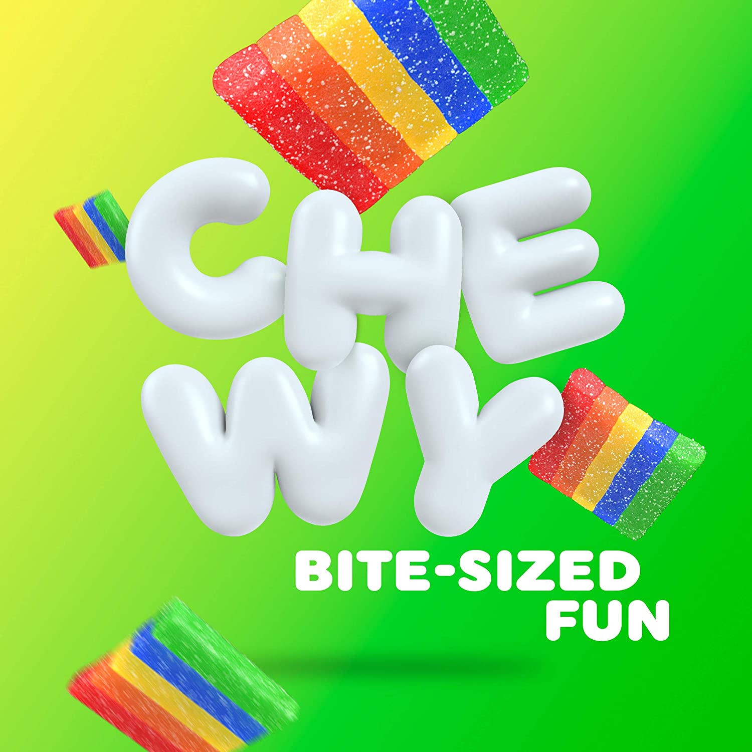 Airheads Xtremes Bites Sweetly Sour Candy, Rainbow Berry, Nut Free, 9 oz thumbnail 2