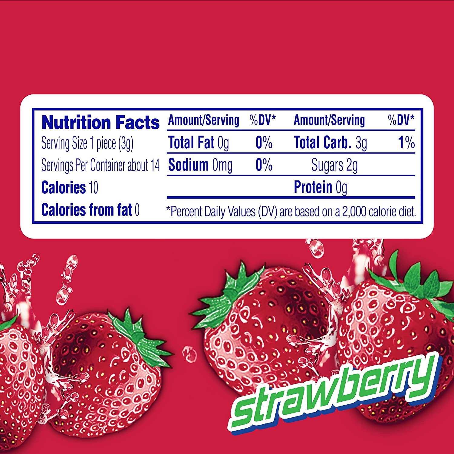 Mentos Chewy Mint Candy Roll, Strawberry, Nut Free, Regular Size, 1.32 oz thumbnail 2