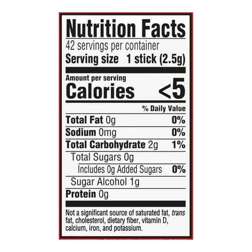 Trident Sugar Free Gum, Cinnamon, 3 Packs of 14 Regular Size Pieces (42 Total Pieces) thumbnail 4