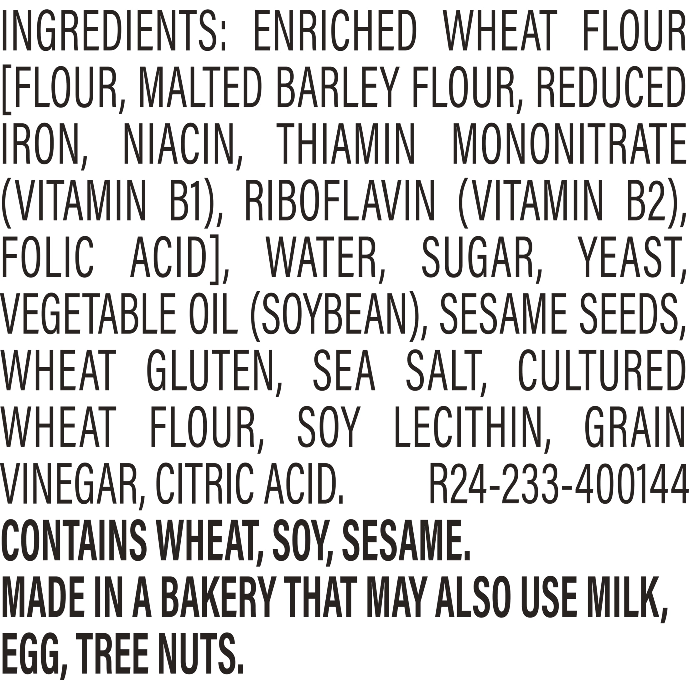 Arnold Sesame Seed Buns, 8 count, White Hamburger Buns, 16 oz Bag thumbnail 4