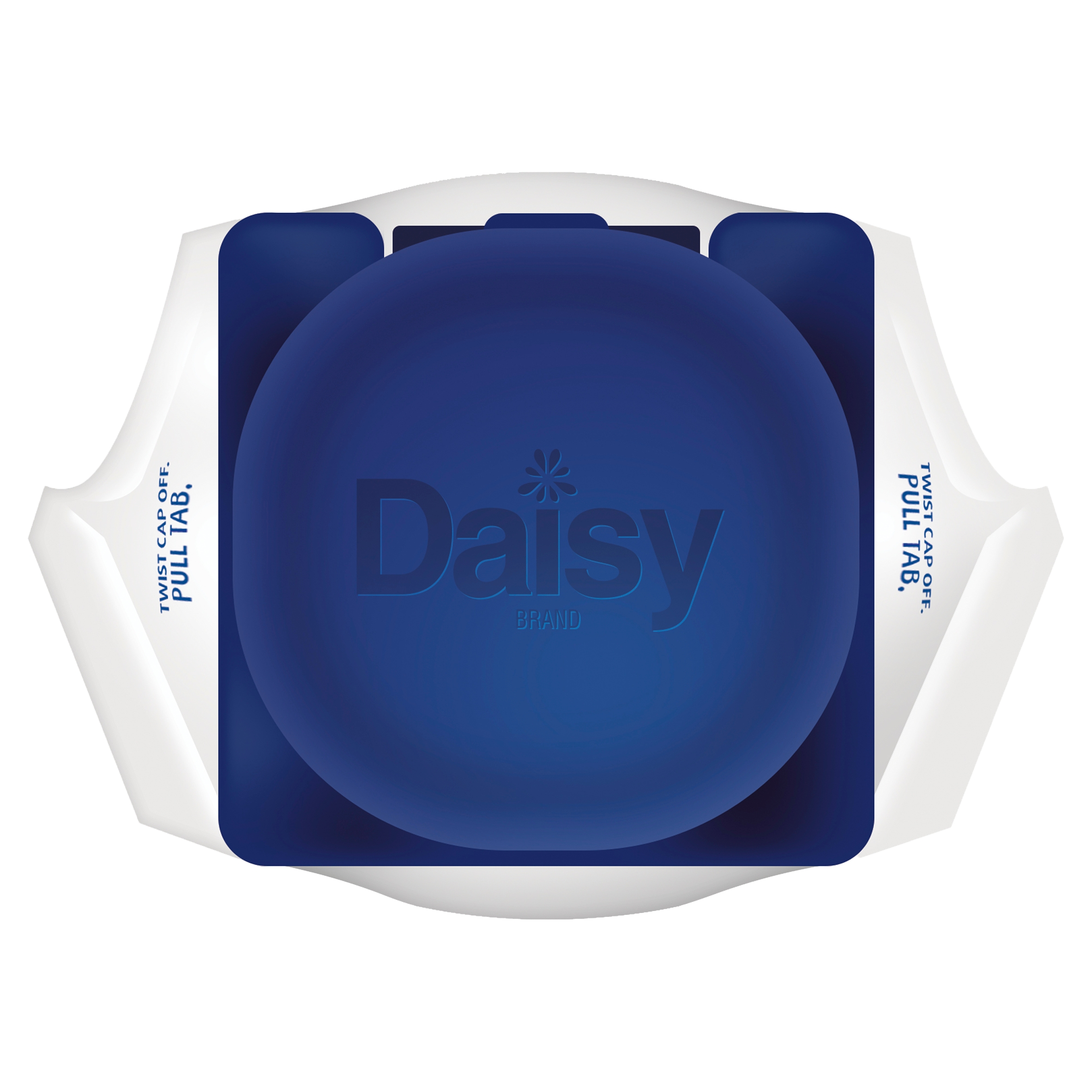 Daisy Pure and Natural Light Squeeze Sour Cream, 50% Less Fat, 14 oz Pouch (Refrigerated) thumbnail 3