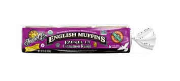 Food For Life Ezekiel 4:9 English Muffins Cinnamon Raisin - 6 CT