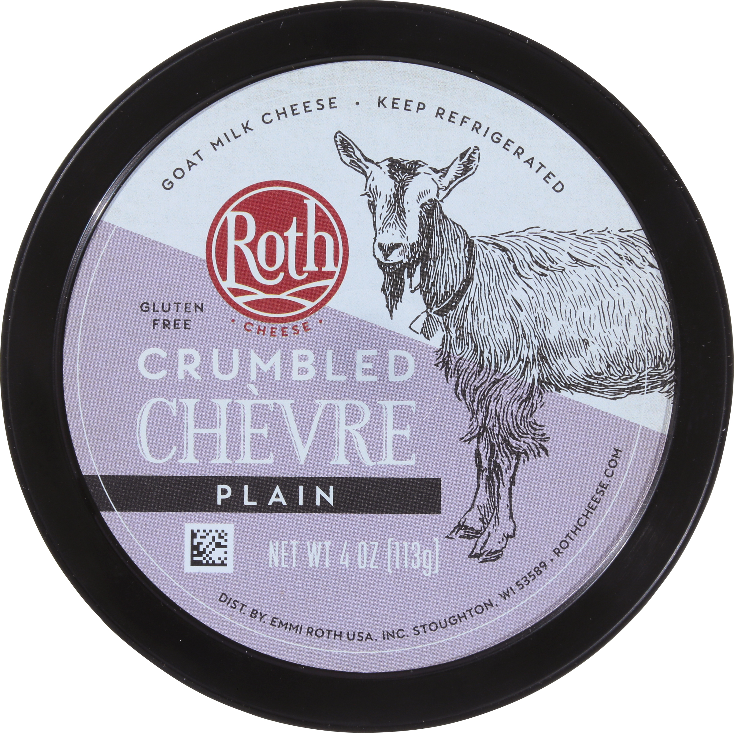 Roth ChÃ¨vre Plain Crumbled Fresh Goat Cheese 4ozâ€‹ thumbnail 2