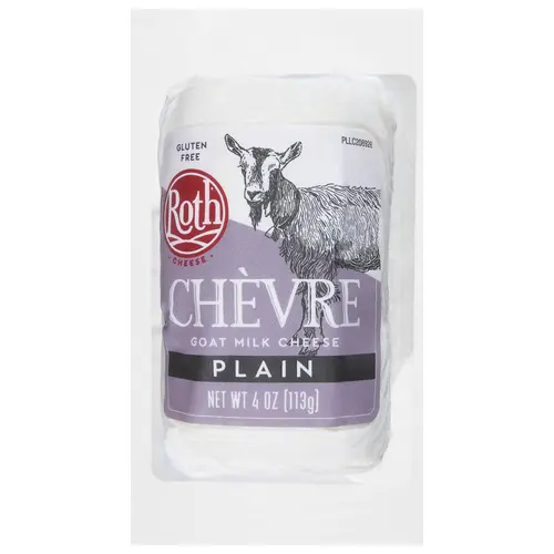 Roth ChÃ¨vre Plain Fresh Goat Cheese Log 4 oz