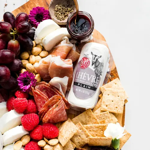 Roth ChÃ¨vre Plain Fresh Goat Cheese Log 4 oz thumbnail 3