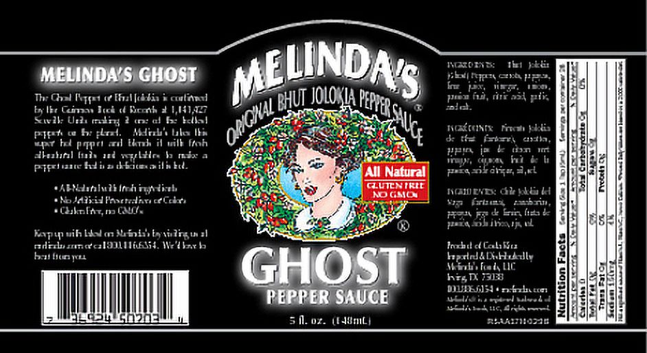 Melinda's Ghost Pepper Hot Sauce thumbnail 2