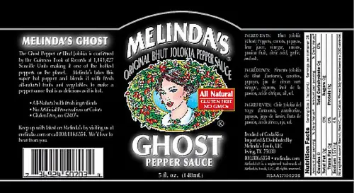 Melinda's Ghost Pepper Hot Sauce thumbnail 2