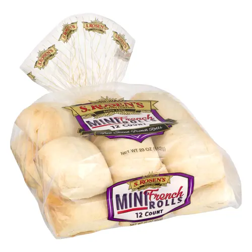 S. Rosen's French Mini Fresh Rolls, 12 Count 23 oz. Package thumbnail 4