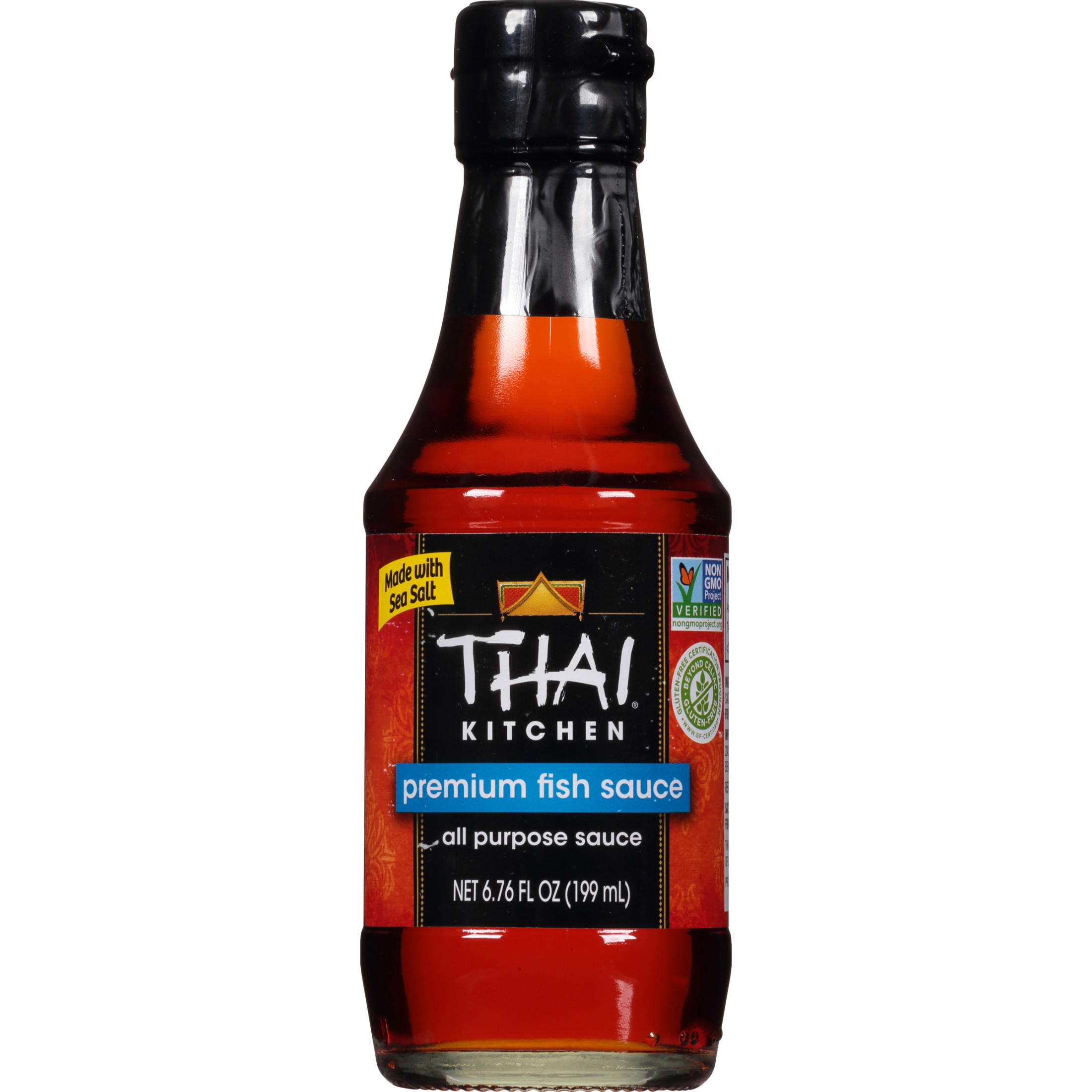 Thai Kitchen Gluten Free Gluten Free Premium Fish Sauce, 6.76 fl oz Bottle