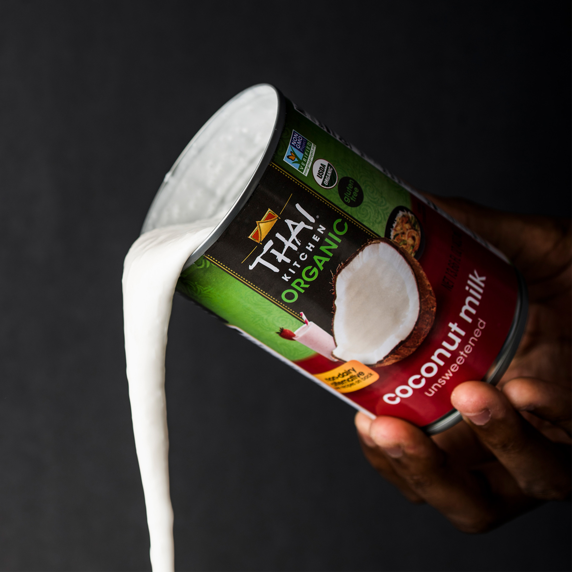 Thai Kitchen Gluten Free Organic Unsweetened Coconut Milk, 13.66 fl oz Can thumbnail 3