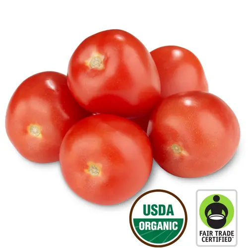 Fresh Organic Roma Tomatoes, 1 lb Bag