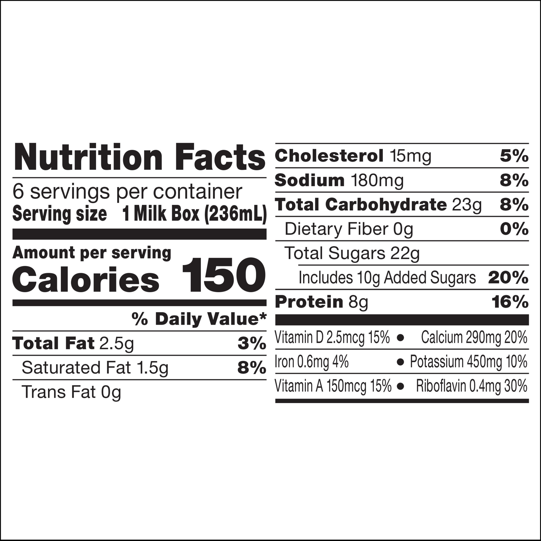 Horizon Organic Shelf Stable 1% Lowfat DHA Omega-3 Chocolate Milk Boxes, 8 fl oz, 6 Count thumbnail 3