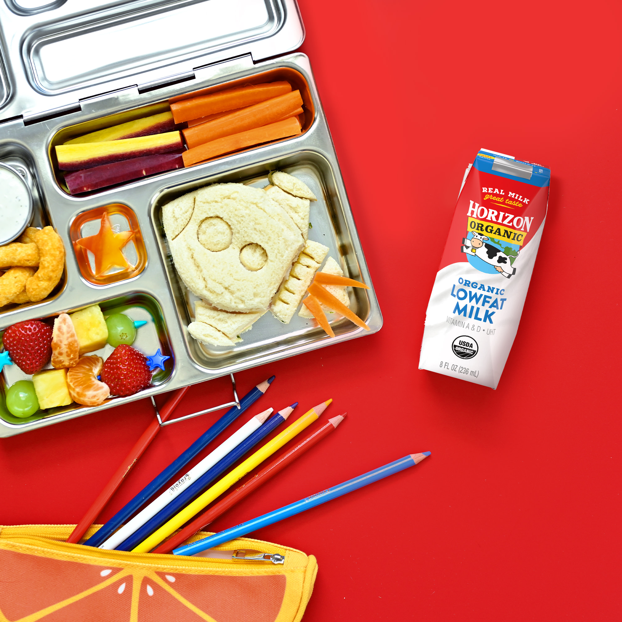 Horizon Organic Shelf Stable 1% Lowfat Milk Boxes, 8 fl oz, 12 Count thumbnail 3